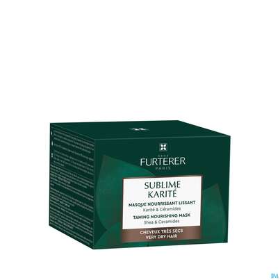 Sie sehen eine Packung Furterer Sublime/karite Maske Naehrend 200ml, Produktbild: 03 Furterer Sublime/karite Maske Naehrend 200ml, A-Nr.: 5891009 - 03