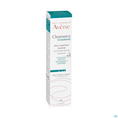 Sie sehen eine Packung Avene Cleanance Comedomed Locale Pflege 15ml, Produktbild: 03 Avene Cleanance Comedomed Locale Pflege 15ml, A-Nr.: 5596836 - 03