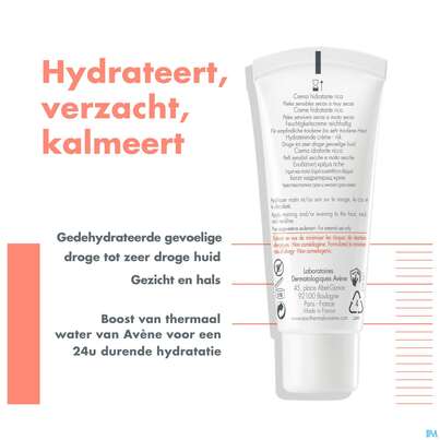 Avene Hydrance Reichhaltige Feuchtig- Keitscreme 40ml, A-Nr.: 1505601 - 15