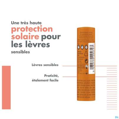 Sonnenprodukte Avene Stick Lippen 50+ 3g, A-Nr.: 5212729 - 08