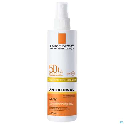 Sie sehen eine Packung Sonnenprodukte La Roche Posay Anthelios 50+/spray 200ml, Produktbild: 01 Sonnenprodukte La Roche Posay Anthelios 50+/spray 200ml, A-Nr.: 4397158 - 01