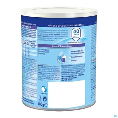 Aptamil Spezialnahrung Pregomin 400g, A-Nr.: 5301841 - 11