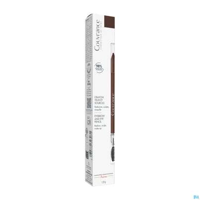 Sie sehen eine Packung Avene Couvrance Augenbrauenkorrekt.stift 02 Dunkelbraun 1,19g, Produktbild: 03 Avene Couvrance Augenbrauenkorrekt.stift 02 Dunkelbraun 1,19g, A-Nr.: 3632284 - 03