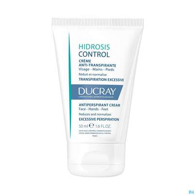 Ducray Hidrosis Control Hidrosis Control Creme Für Gesicht, Hände Und Füße 50ml, A-Nr.: 5607362 - 02