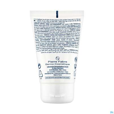 Ducray Hidrosis Control Hidrosis Control Creme Für Gesicht, Hände Und Füße 50ml, A-Nr.: 5607362 - 09