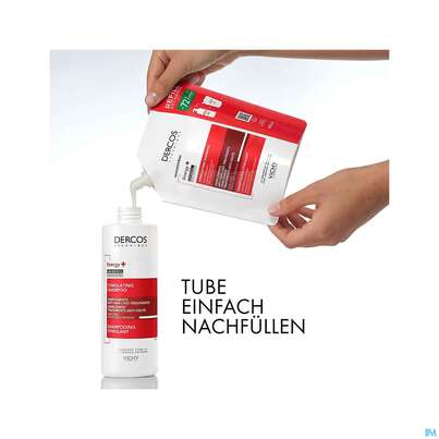 Sie sehen eine Packung Shampoon Vichy/dercos Vital+ Nf 500ml, Produktbild: 06 Shampoon Vichy/dercos Vital+ Nf 500ml, A-Nr.: 5630125 - 06