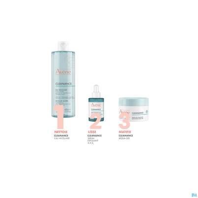 Sie sehen eine Packung Avene Cleanance Mizellenwasser 400ml, Produktbild: 08 Avene Cleanance Mizellenwasser 400ml, A-Nr.: 5862031 - 08