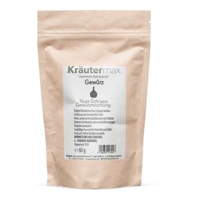 Nussschnaps Gewürz Ansatz Mischung für 2 Liter 60 g, A-Nr.: 4514807 - 01