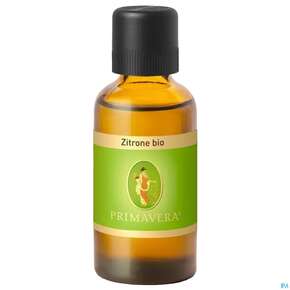 Aetherische Oele Primavera Zitrone Bio 50ml, A-Nr.: 3160773 - 01