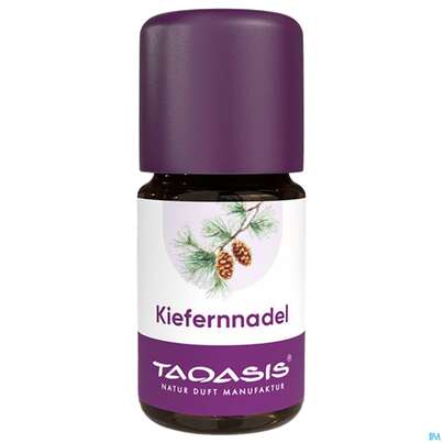Sie sehen eine Packung Aetherische Oele Taoasis Bio Kiefernnadel 5ml, Produktbild: 02 Aetherische Oele Taoasis Bio Kiefernnadel 5ml, A-Nr.: 4558259 - 02