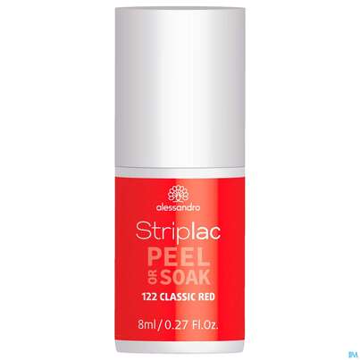 Sie sehen eine Packung Alessandro Striplac Classic Red 8ml, Produktbild: 01 Alessandro Striplac Classic Red 8ml, A-Nr.: 5191186 - 01