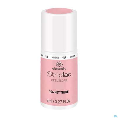 Sie sehen eine Packung Alessandro Striplac Hey There 8ml, Produktbild: 01 Alessandro Striplac Hey There 8ml, A-Nr.: 5191016 - 01