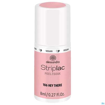 Sie sehen eine Packung Alessandro Striplac Hey There 8ml, Produktbild: 02 Alessandro Striplac Hey There 8ml, A-Nr.: 5191016 - 02