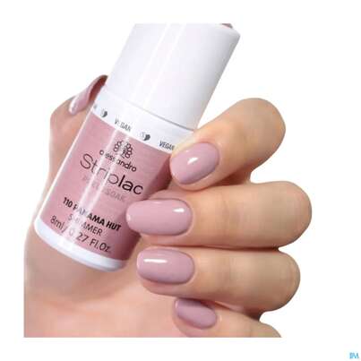 Sie sehen eine Packung Alessandro Striplac Panama Hut 8ml, Produktbild: 04 Alessandro Striplac Panama Hut 8ml, A-Nr.: 5191051 - 04