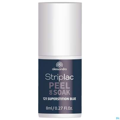 Sie sehen eine Packung Alessandro Striplac Superstit Blue 8ml, Produktbild: 01 Alessandro Striplac Superstit Blue 8ml, A-Nr.: 5191163 - 01
