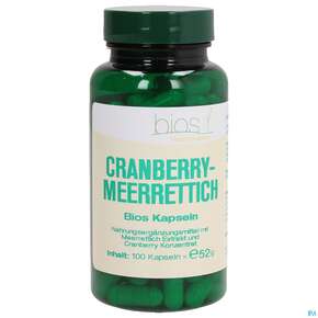 Bios Cranberry-meerrettich 100 Kapseln, A-Nr.: 4185752 - 01