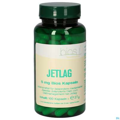 Bios Jetlag 5mg 100 Kapseln, A-Nr.: 4246979 - 01