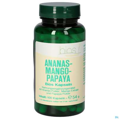 Bios Mango Ananas Papaya 100 Kapseln, A-Nr.: 4076810 - 01