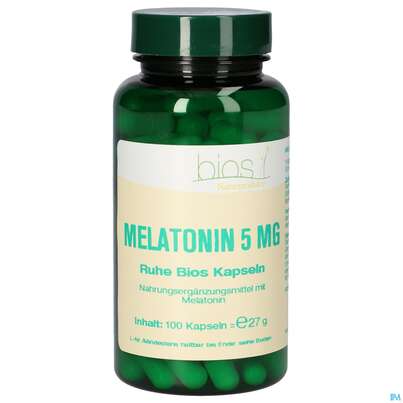 Bios Melatonin Ruhe 5mg 100 Kapseln, A-Nr.: 4247051 - 01