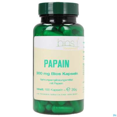 Bios Papain 300mg 100 Kapseln, A-Nr.: 4078795 - 01