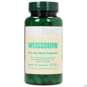 Bios Weißdorn 120mg 100 Kapseln, A-Nr.: 4078789 - 01