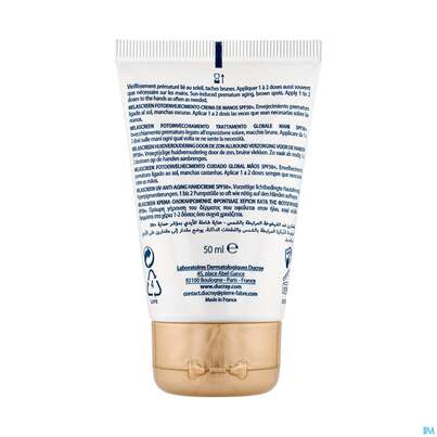 Sie sehen eine Packung Ducray Melascreen Photo-aging Intensive Handcreme 50ml, Produktbild: 07 Ducray Melascreen Photo-aging Intensive Handcreme 50ml, A-Nr.: 4834943 - 07