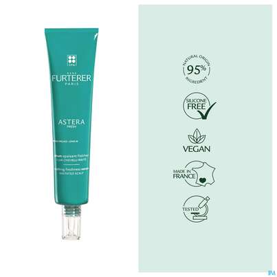 Sie sehen eine Packung Furterer Astera Fresh Beruhigend-frisches Serum 75ml, Produktbild: 09 Furterer Astera Fresh Beruhigend-frisches Serum 75ml, A-Nr.: 5439433 - 09