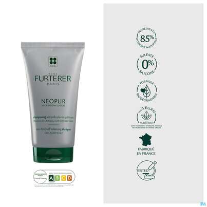 Furterer Neopur Ausgleichendes Anti-schuppen Shampoo Für Fettige 150ml, A-Nr.: 5595682 - 21