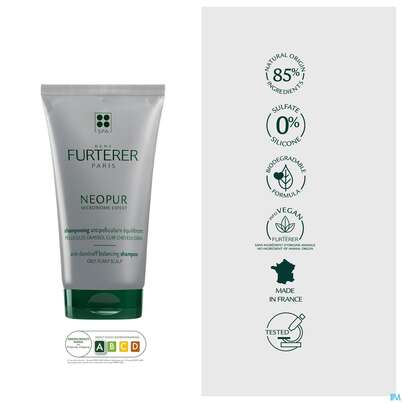 Furterer Neopur Ausgleichendes Anti-schuppen Shampoo Für Fettige 150ml, A-Nr.: 5595682 - 30