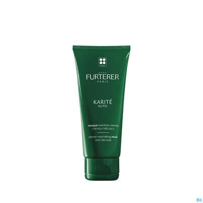 Sie sehen eine Packung Furterer Shea-butter Nutri Intensiv-nährende Haarmaske 100ml, Produktbild: 03 Furterer Shea-butter Nutri Intensiv-nährende Haarmaske 100ml, A-Nr.: 5439640 - 03