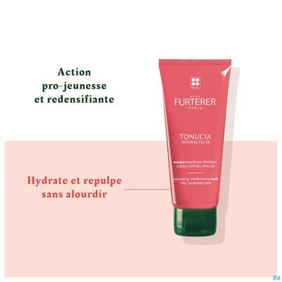 Sie sehen eine Packung Furterer Tonucia Kräftigende Maske 100ml, Produktbild: 10 Furterer Tonucia Kräftigende Maske 100ml, A-Nr.: 5439918 - 10