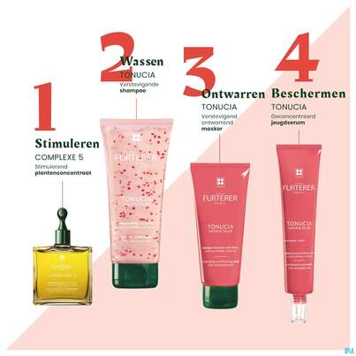 Sie sehen eine Packung Furterer Tonucia Kräftigende Maske 100ml, Produktbild: 17 Furterer Tonucia Kräftigende Maske 100ml, A-Nr.: 5439918 - 17