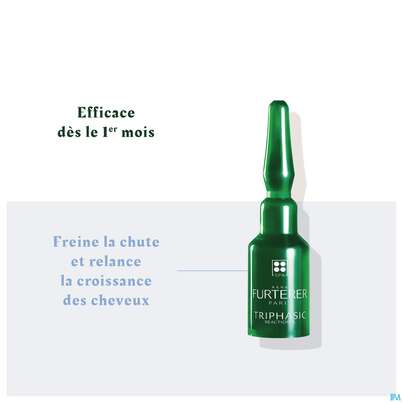 Sie sehen eine Packung Furterer Triphasic Reactional Kur 12 X 5ml, Produktbild: 08 Furterer Triphasic Reactional Kur 12 X 5ml, A-Nr.: 5439539 - 08