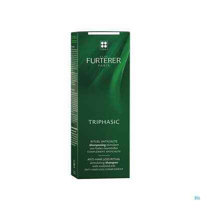 Sie sehen eine Packung Furterer Triphasic Stimulierendes Shampoo 200ml, Produktbild: 04 Furterer Triphasic Stimulierendes Shampoo 200ml, A-Nr.: 5439516 - 04