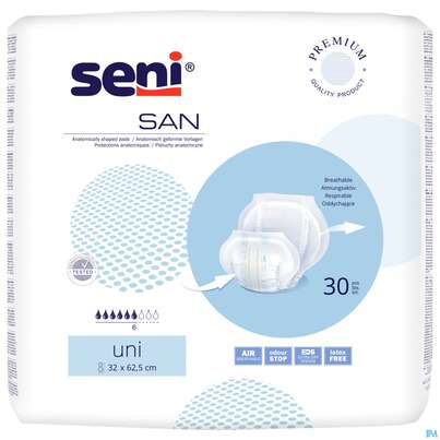 Inkontinenz Einlagen Seni San Uni 30st, A-Nr.: 3586621 - 02