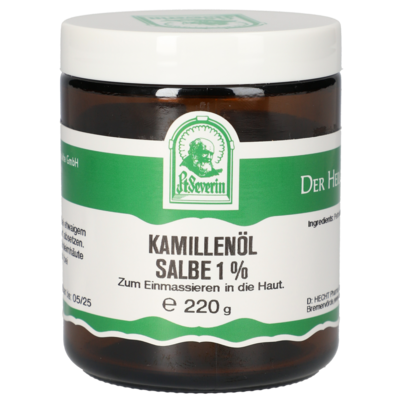 Sie sehen eine Packung KAMILLENOEL 1% SALBE 220 G, Produktbild: 01 KAMILLENOEL 1% SALBE 220 G, A-Nr.: 5676630 - 01