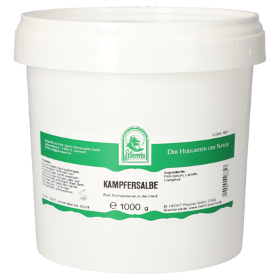 KAMPFER SALBE 1000 G, A-Nr.: 4878573 - 01
