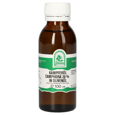 KAMPFEROEL 20% IN OLIVENOEL 100 ML, A-Nr.: 4840866 - 01