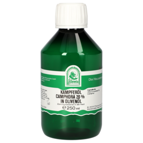 KAMPFEROEL 20% IN OLIVENOEL KAMPFEROEL 20% IN OLIVENOEL 250 ML, A-Nr.: 4840872 - 01