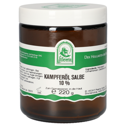 KAMPFEROEL SALBE 10% 220 G, A-Nr.: 5340108 - 01
