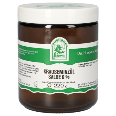 KRAUSEMINZOEL SALBE 6%	220 G, A-Nr.: 5340143 - 01