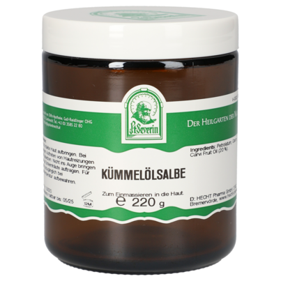 Sie sehen eine Packung KUEMMELOEL SALBE 220 G, Produktbild: 01 KUEMMELOEL SALBE 220 G, A-Nr.: 4946487 - 01