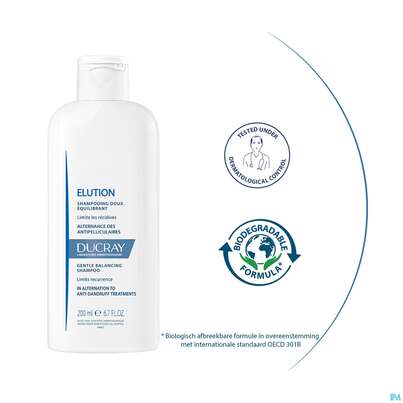 Shampoon Ducray Elution Neu 200ml, A-Nr.: 5746000 - 19
