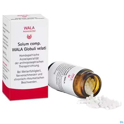Sie sehen eine Packung Solum Comp Wala Globuli 20g, Produktbild: 04 Solum Comp Wala Globuli 20g, A-Nr.: 2054135 - 04
