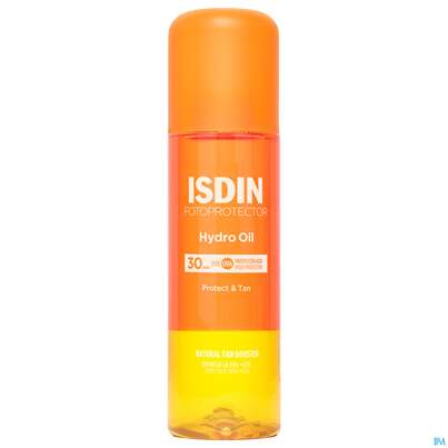 Sie sehen eine Packung Sonnenprodukte Isdin/fotoprotection Hydro Oil Lsf 30 200ml, Produktbild: 04 Sonnenprodukte Isdin/fotoprotection Hydro Oil Lsf 30 200ml, A-Nr.: 5570185 - 04