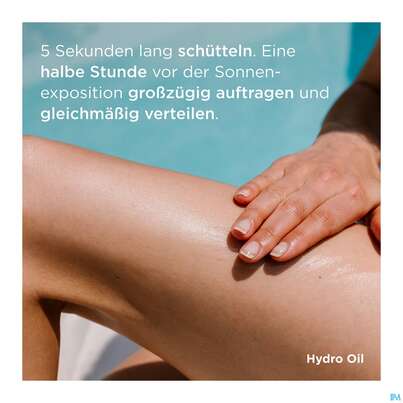 Sie sehen eine Packung Sonnenprodukte Isdin/fotoprotection Hydro Oil Lsf 30 200ml, Produktbild: 12 Sonnenprodukte Isdin/fotoprotection Hydro Oil Lsf 30 200ml, A-Nr.: 5570185 - 12
