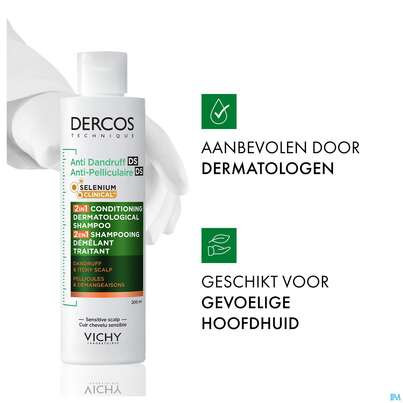 Shampoon Vichy/dercos 2in1 Shampoon +conditioner 200ml, A-Nr.: 5847853 - 15