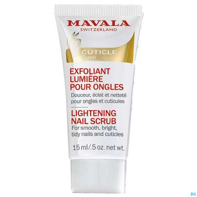 Sie sehen eine Packung Mavala Nagel Aufhellende Peeling Maske 15ml, Produktbild: 06 Mavala Nagel Aufhellende Peeling Maske 15ml, A-Nr.: 3693162 - 06