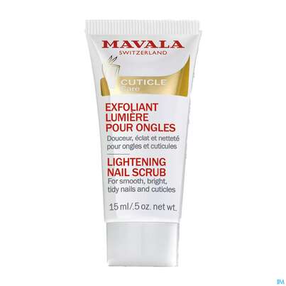 Sie sehen eine Packung Mavala Nagel Aufhellende Peeling Maske 15ml, Produktbild: 07 Mavala Nagel Aufhellende Peeling Maske 15ml, A-Nr.: 3693162 - 07