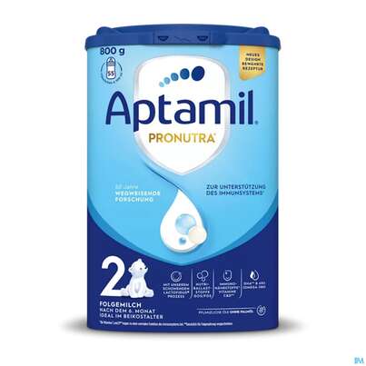 Sie sehen eine Packung Aptamil Milch-fertignahrung Profutura 2 800g, Produktbild: 01 Aptamil Milch-fertignahrung Profutura 2 800g, A-Nr.: 4351446 - 01